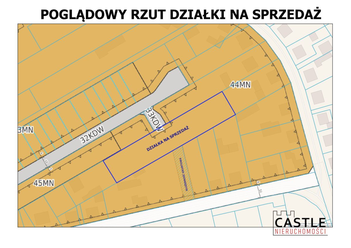 Działka z możliwością podziału na3 działki Kórnik - zdjęcie 2