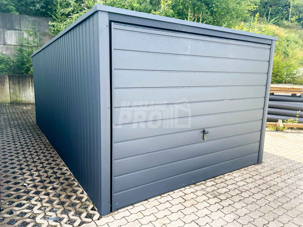 Garaż blaszany 3x6 Brama uchylna  spad w tył GP192 Kalisz - zdjęcie 7