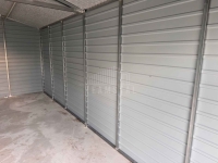 Garaż blaszany 5x6 m - brama uchylna - drzwi - okno  dach TS1275 Nowy Sącz - zdjęcie 5