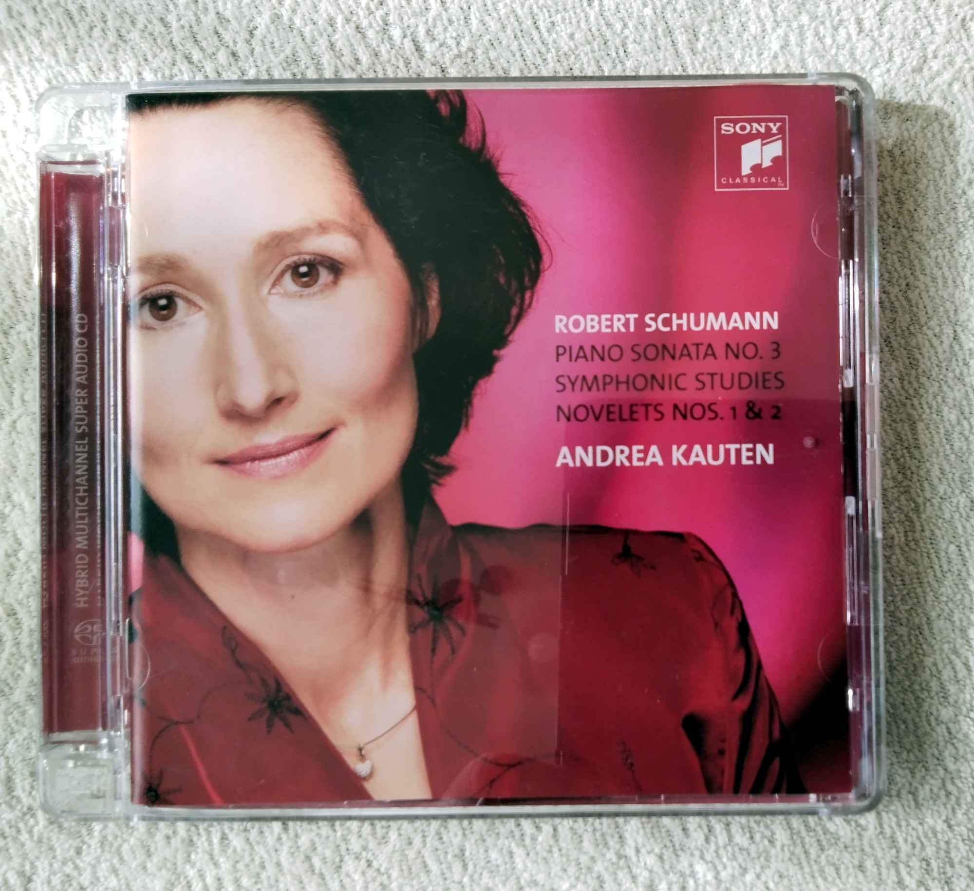 Schumann:Piano sonata No 3, Symphonic Studies, Novelets. A.Kauten SACD Sosnowiec - zdjęcie 1