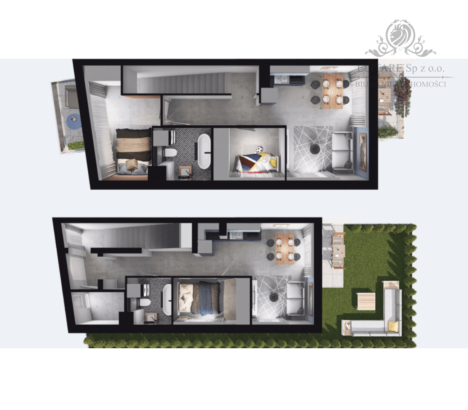 Duże, mieszkanie 87,53m2, dwupoziomowe/ Jagodno, Brochów Wrocła Wrocław - zdjęcie 6