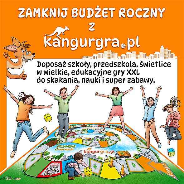 wielkie gry planszowe pomoc dydaktyczna dla DZIECI KangurGra.pl Krowodrza - zdjęcie 2