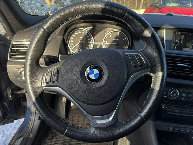 BMW X1 xDrive 143km skóra NAVI bixenon BEZWYPADKOWY serwis 2013 Tychy - zdjęcie 11