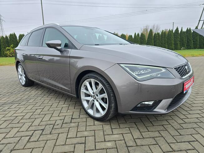 Seat Leon 1,6TDI Full Led.Navigacja.Alcantara.Tempomat.SERWIS! Kutno - zdjęcie 3