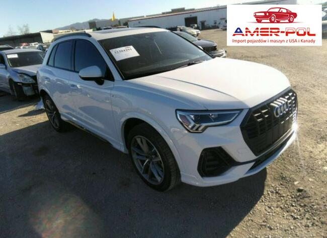 Audi Q3 2021, 2.0L, S LINE PREMIUM PLUS, 4x4, po kradziezy Warszawa - zdjęcie 1