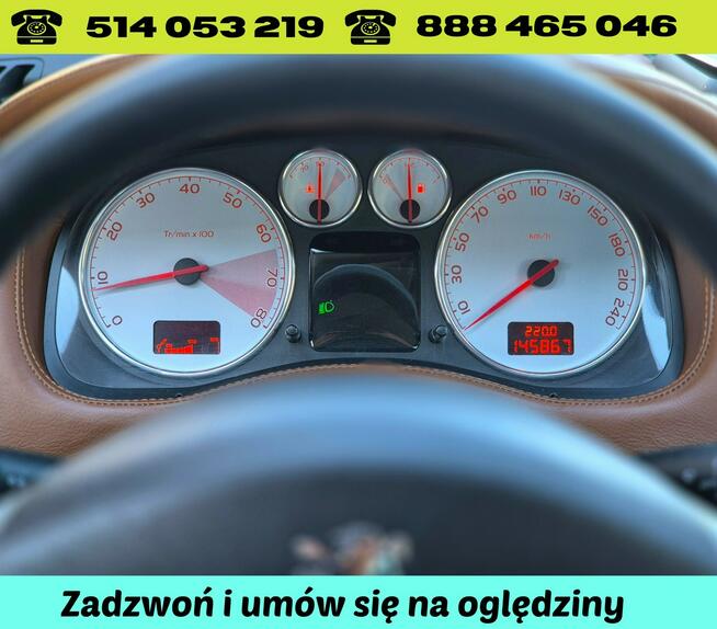 Peugeot 307 CC • benzyna • KABRIOLET • KAMERA COFANIA • ALU • KLIMA Nowe Miasto Lubawskie - zdjęcie 6
