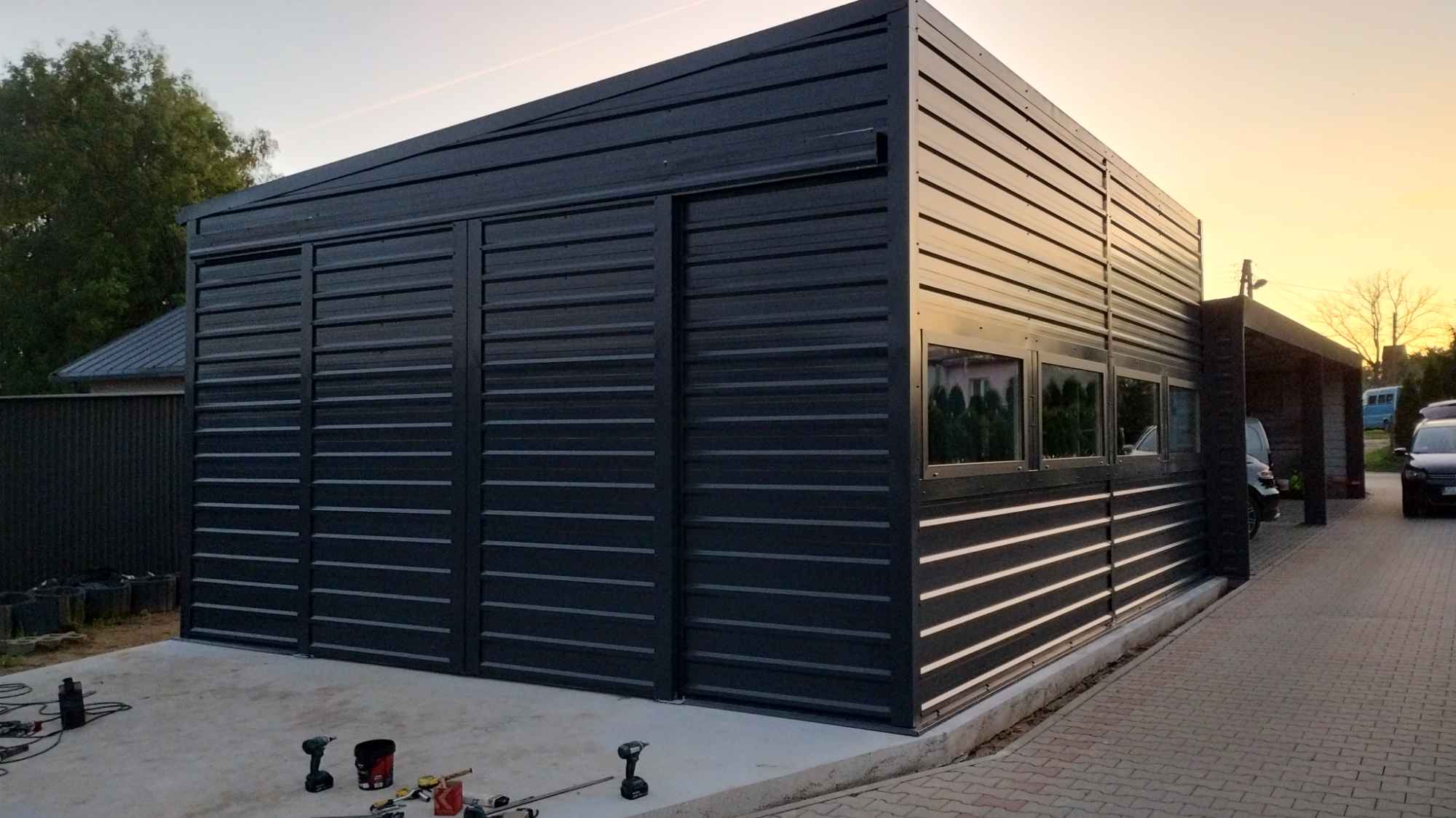 Hala namiotowa magazyn hangar rolnicza wiata garaż Konin - zdjęcie 1