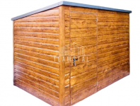 SCHOWEK - DOMEK OGRODOWY 2m x 1,5m  - drzwi - drewnopodobny  TS379 Żary - zdjęcie 1