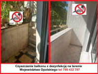 Czyszczenie balkonu po gołębiach Opole 790432787