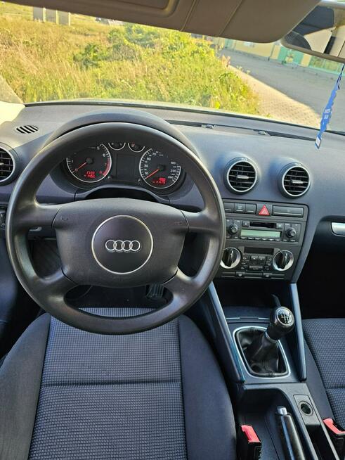 Audi A3 sprawna klima - 1.6 benzyna - oplaty do konca wrzesnia 2026 Głogów - zdjęcie 7