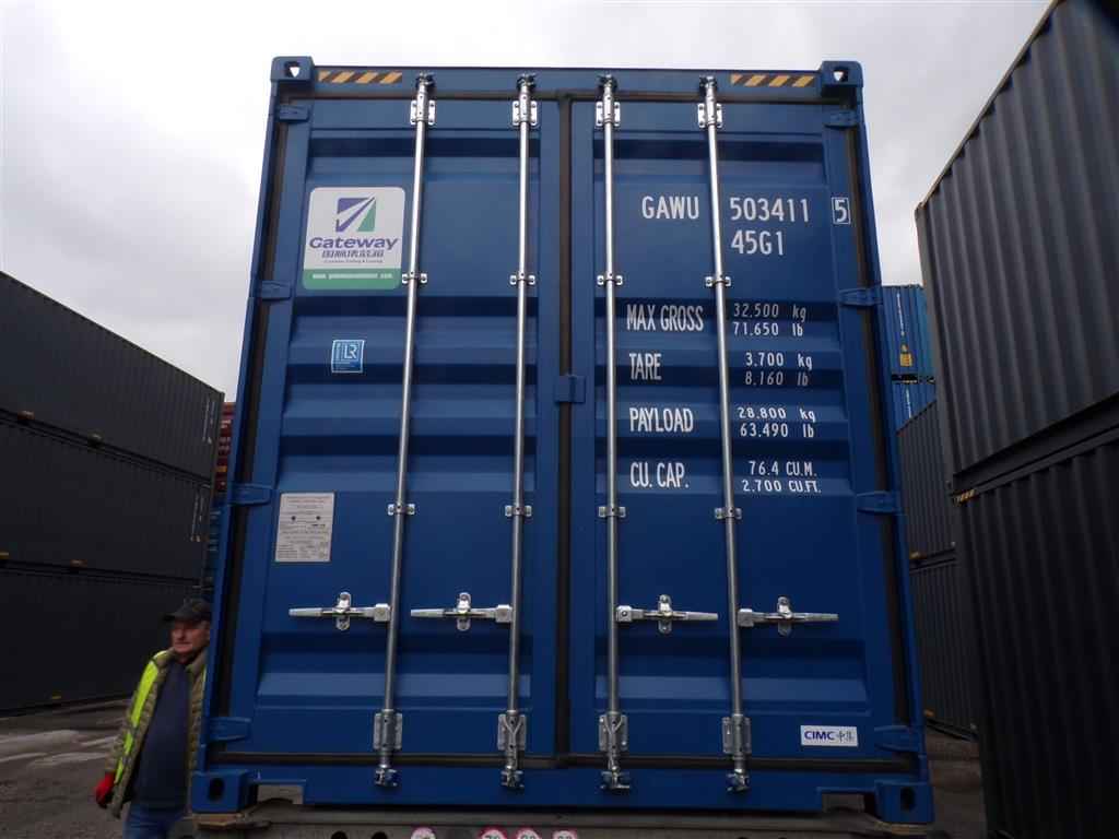 Kontener morski, Kontener magazynowy 40 hc po jednej trasie rok 2025 Banino - zdjęcie 5