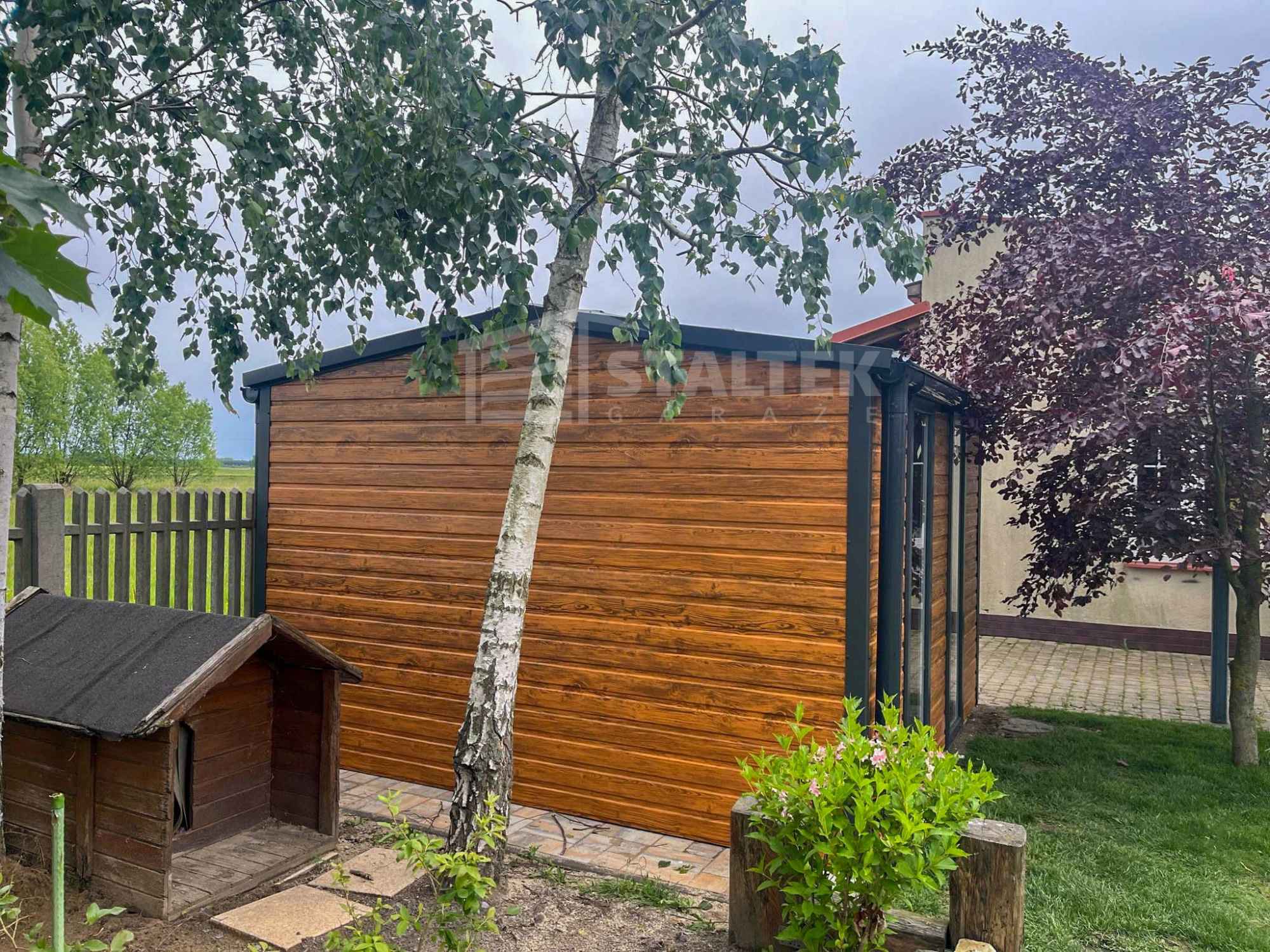 Schowek - Domek Ogrodowy 3x3m drzwi 2x okno dach w przód rynny ST159 Jarocin - zdjęcie 5