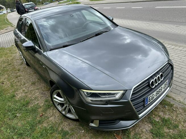 Audi A3 S-Line, czarna podsufitka, 150KM, kamera, nawigacja, ksenony Wejherowo - zdjęcie 2