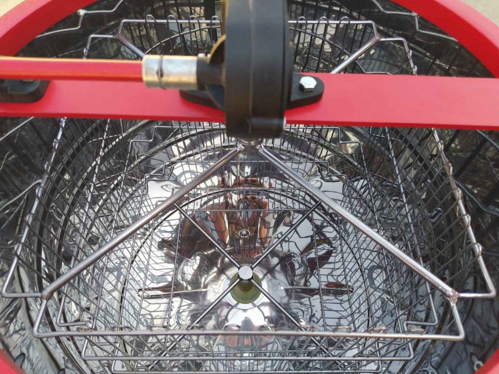 Miodarka ręczna 4 ramkowa Uniwersalna Miodziarka Diagonalna PROMOCJA Jaśliska - zdjęcie 3