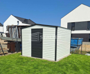 Schowek - Domek ogrodowy - 3x3m - drzwi - dach ST187 Międzyrzecz - zdjęcie 3