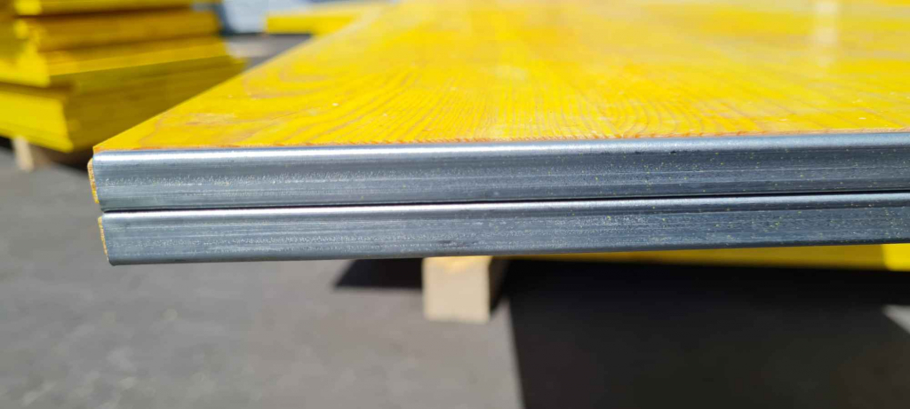 Płyta sklejka szalunkowa 3warstwowa okuta E żółta Bałuty - zdjęcie 2