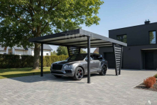 Carport V PREMIUM 4,3x5m Wypełnienie panelami Wiata TS1252 Gorzów Wielkopolski - zdjęcie 2
