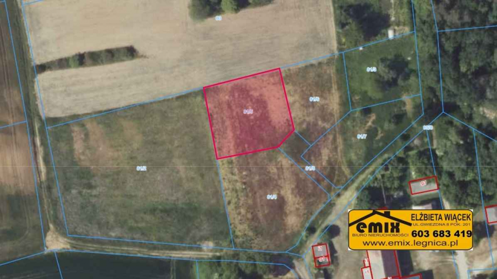 4 działki budowlane z wydanymi warunkami zabudowy, Wysocko k. Złotoryi Złotoryja - zdjęcie 4