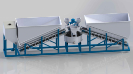 Mobilny kompleks mieszalniczy