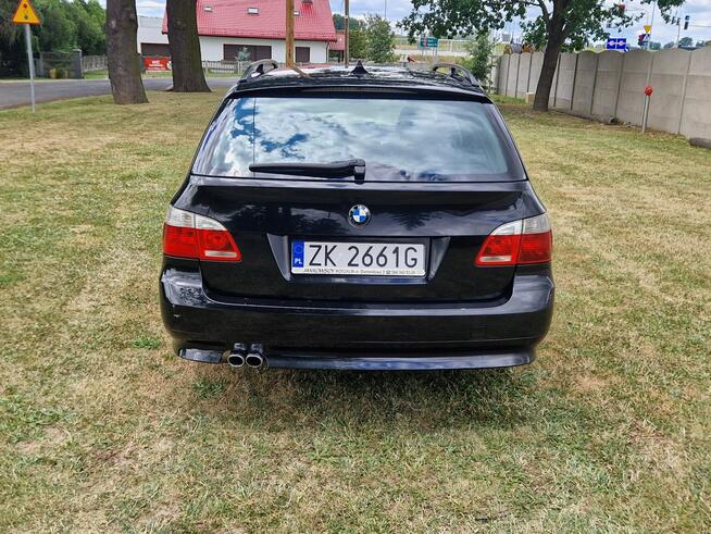 BMW 525 E61 2.5d 177KM Bixenon Alu18 Manual Raty Zamiana Strobice - zdjęcie 6