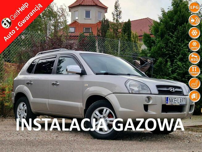 Hyundai Tucson *2.0*16V*Benzyna+LPG*2x4*Skóra*Klima*Stan.B.D*2xkpl.Kół Kętrzyn - zdjęcie 1