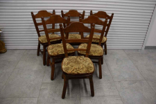 krzesła dębowe 6 sztuk - jak nowe