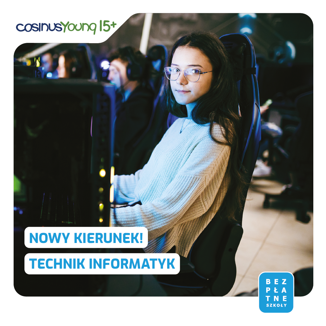 Technik Fotografii i Multimediów  CosinusYoung 15+ Kielce Kielce - zdjęcie 1