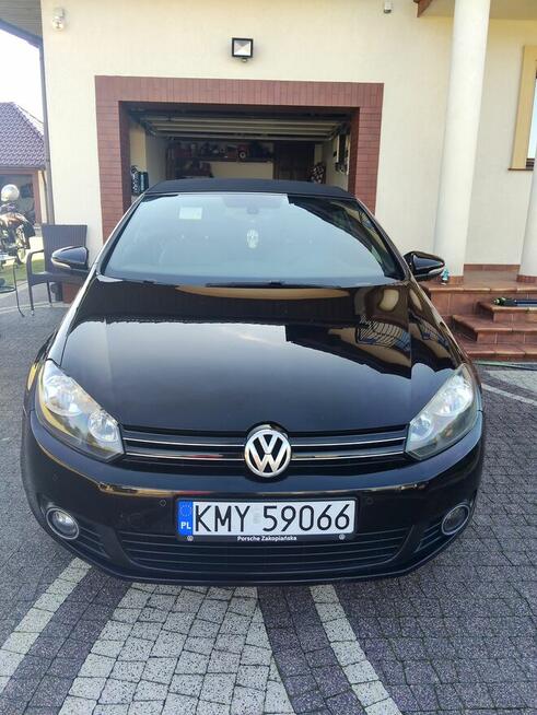 Volkswagen Golf VI Cabrio 1.6TDI 2012r Myślenice - zdjęcie 1