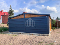 Garaż blaszany 6x5 2x brama drzwi 2x okno rynny blachodachówka SO127 Gniezno - zdjęcie 5