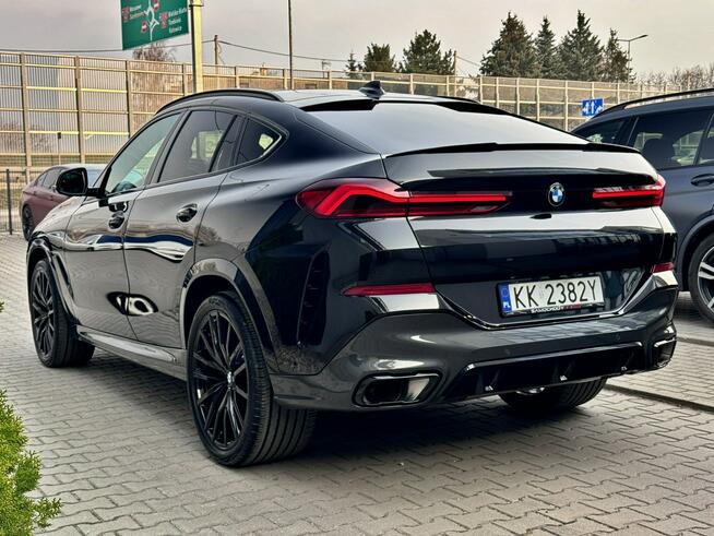 BMW X6 40d. All Black. Gwarancja 05.2027. Nowe opony. Po serwisie ASO. Węgrzce - zdjęcie 6