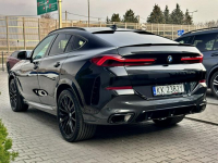 BMW X6 40d. All Black. Gwarancja 05.2027. Nowe opony. Po serwisie ASO. Węgrzce - zdjęcie 6