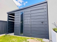 Carport wiata samochodowa 3,5x6 m  drzwi okno dach SO217 Wisła - zdjęcie 2