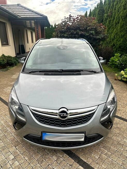 Opel Zafira Tourer Cosmo 2.0CDTI 130KM 7Osbowa Panorama 2XPDC Oplacona Wrocław - zdjęcie 3