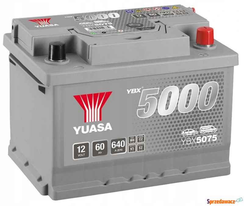 Akumulator Yuasa Silver 12V 60Ah 640A Prawy Plus Łomża - zdjęcie 1
