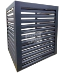 Osłona klimatyzatora – pompy ciepła 100x60x160 cm antracyt GP706