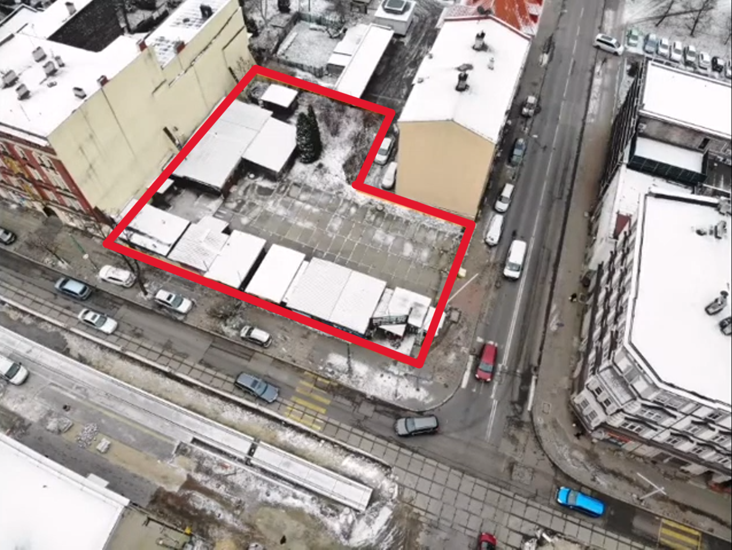 ATRAKCYJNA DZIAŁKA BUDOWLANA 1180 m2 Chorzów 3 Maja Chorzów - zdjęcie 1