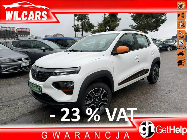 Dacia spring Klimatyzacja, Nawigacja, PDC, Kamera cofania, Skóra Cieszyn - zdjęcie 1