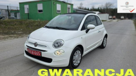 Fiat 500 ledy super stan zarejestrowany biała perła
