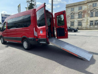 Transit przewozu Niepełnosprawnych 2 wózki inwalida rampa 2021 PFRON Syców - zdjęcie 2