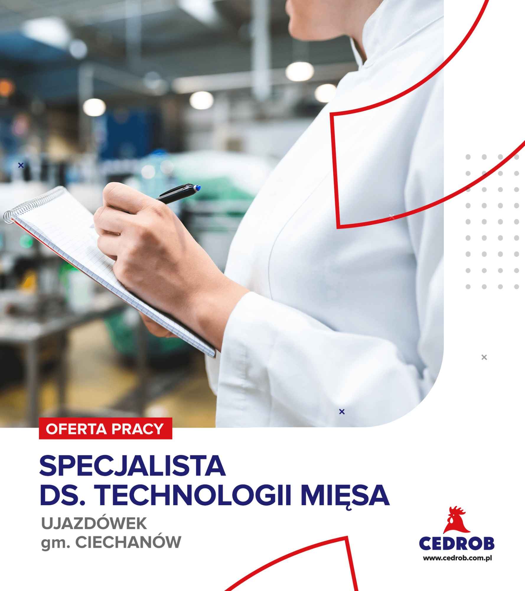 MŁODSZY SPECJALISTA DS. TECHNOLOGII Ciechanów - zdjęcie 1