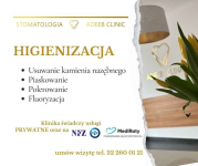 HIGIENIZACJA   STOMATOLOGIA ADEEB CLINIC DĄBROWA GÓRNICZA Dąbrowa Górnicza - zdjęcie 1