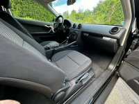 Audi A3 8P 1.6 MPI 101KM Czarna Niski Przebieg Klimatronik Opłacona Wrocław - zdjęcie 7