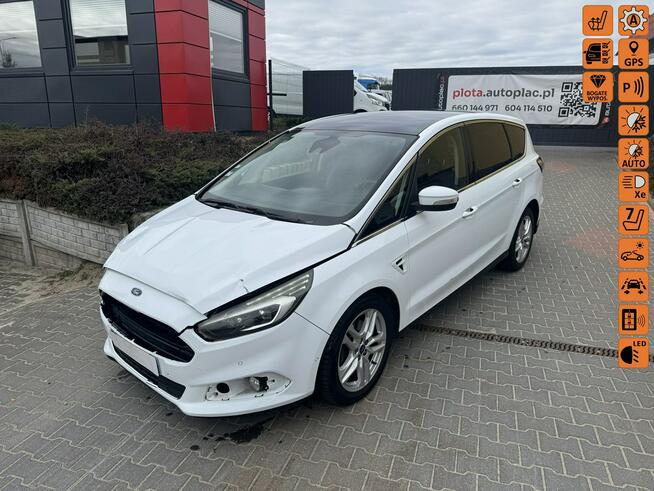 Ford S-Max 2.0 TDCi 180 Automat#LED#7 miejsc#Panorama Margonin - zdjęcie 1