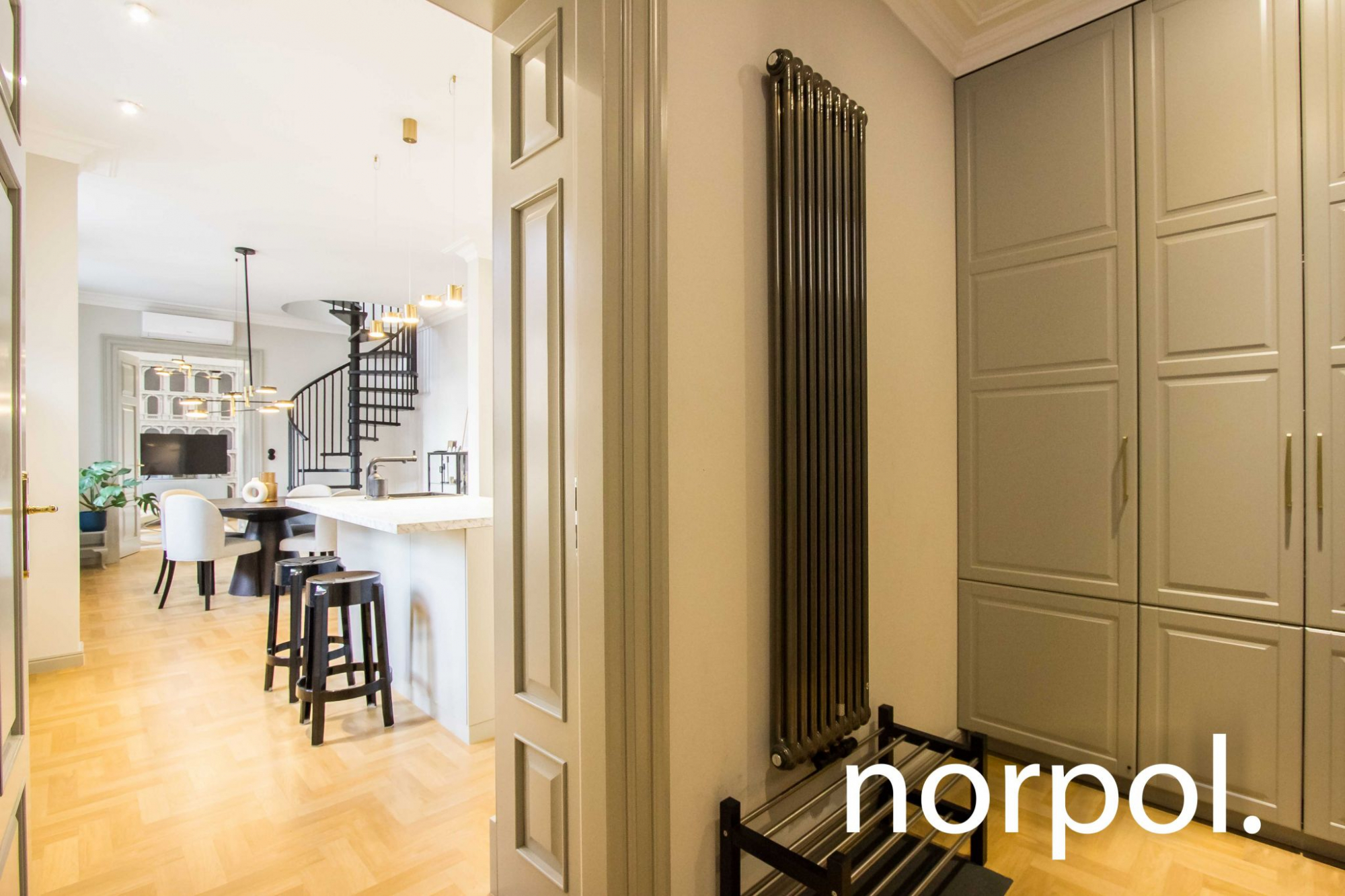 Nowoczesne dwupoziomowe mieszkanie Kraków - zdjęcie 1