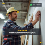 Pracownik robót wykończeniowych (k/m)
