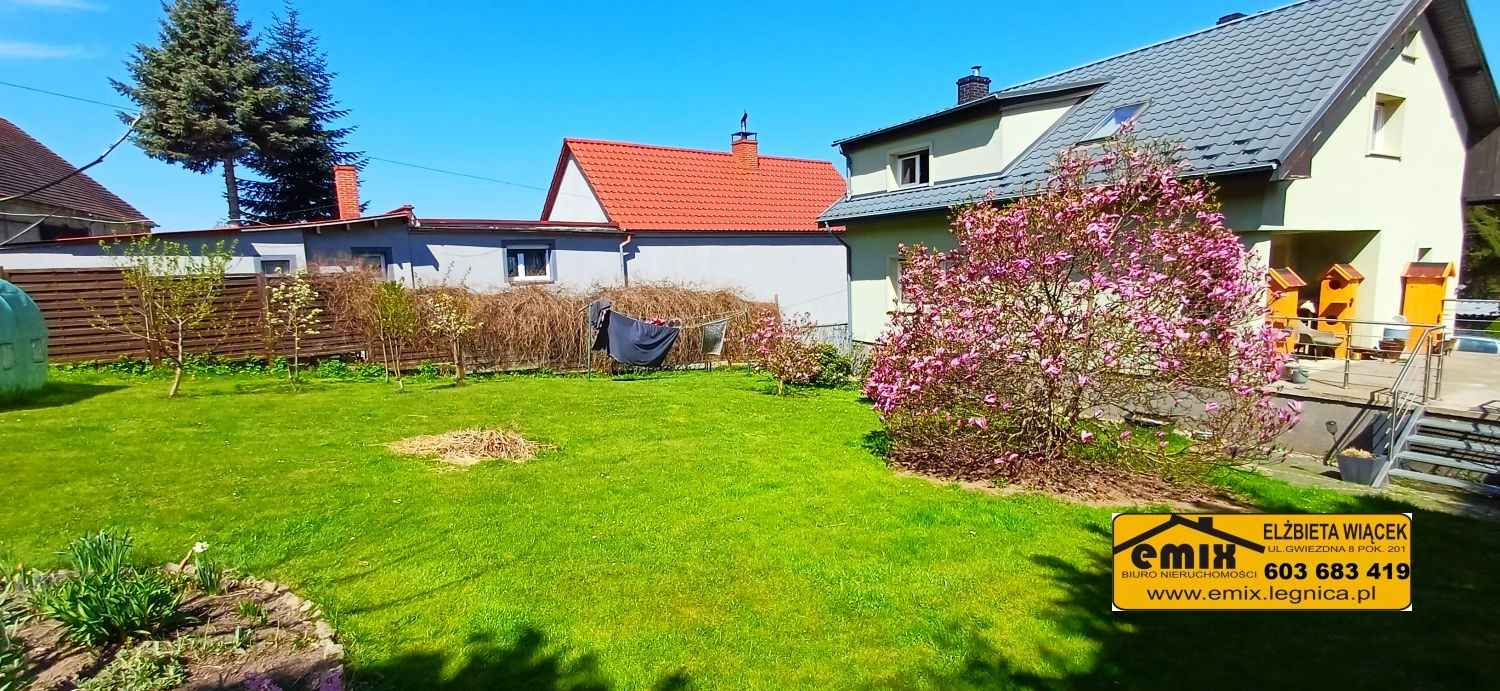 Piękny dom z tarasem, ogrodem i garażem, w Wilkowie k. Złotoryi Złotoryja - zdjęcie 11