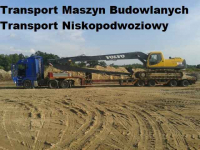 Niskopodwoziowy Transport Maszyn Rolniczych Budowlanych Ponadgabarytów Gdańsk - zdjęcie 7