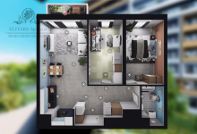 GOTOWE/Mieszkanie 3pok, 64,55m2 z balkonem /Wrocław Szczepin Wrocław - zdjęcie 9