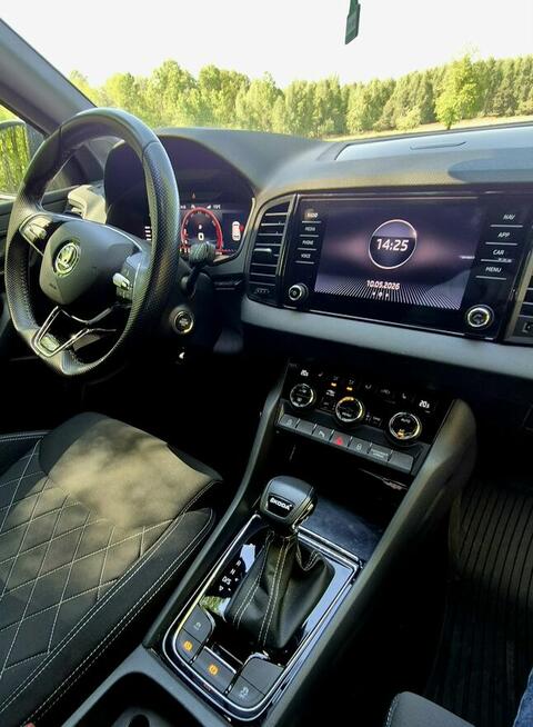 Skoda Karoq Sportsline koncowka 2023 benzyna salon polska Brusów - zdjęcie 1