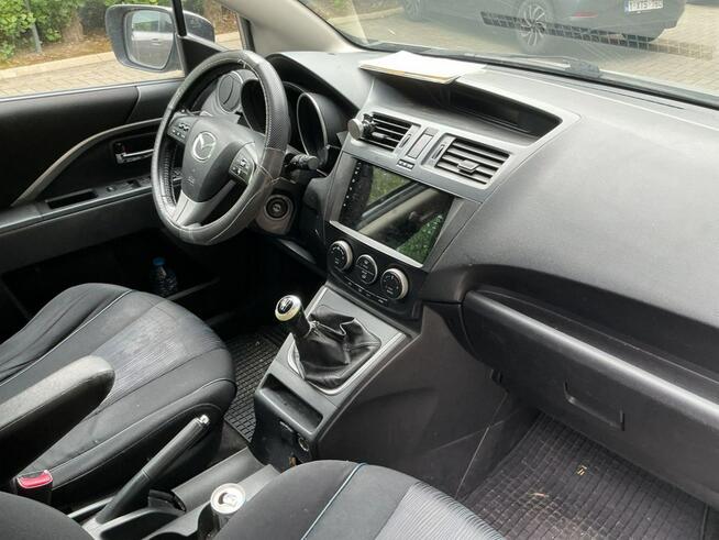 Mazda 5 Klimatronik, 7 miejsc, parktronik, kamera, isofix, hak, import Wejherowo - zdjęcie 8